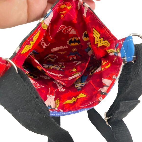 Kate Buehner Colorful Crossbody Bag With Adjustable Strap Ethnic Tribal - Picture 9 of 10